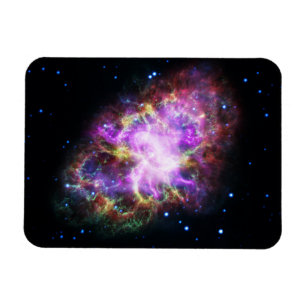 Crab Nebula Supernova Remnant Hubble Composite Magnet