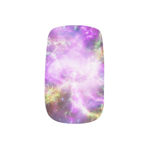 Crab Nebula Supernova Remnant Hubble Composite Minx Nail Art