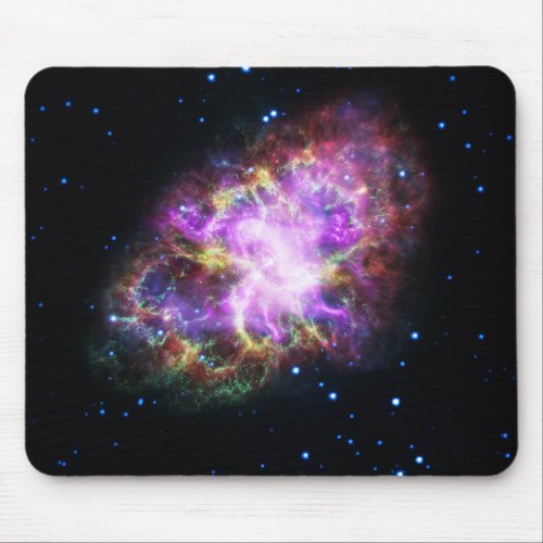 Crab Nebula Supernova Remnant Hubble Composite Mouse Pad