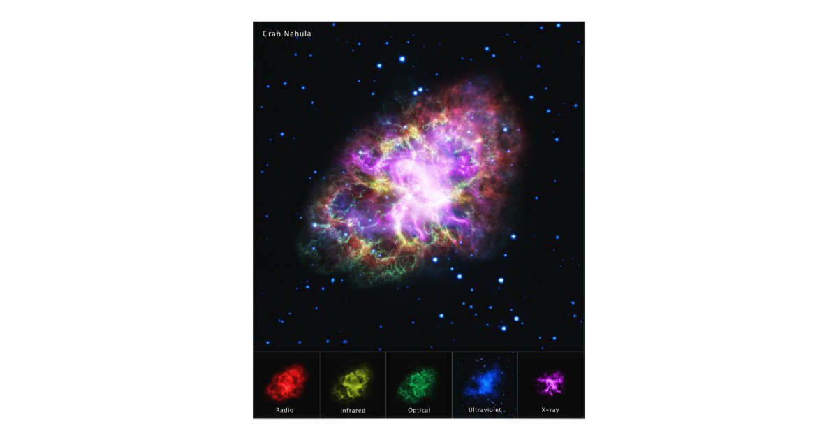 crab nebula infrared