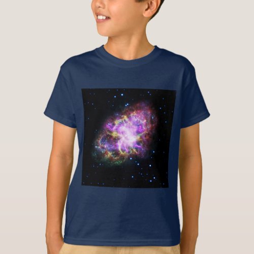 Crab Nebula Supernova Remnant Hubble Composite T_Shirt