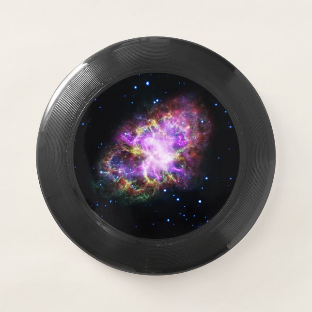 Crab Nebula Supernova Remnant Hubble Composite Wham-O Frisbee (Front)