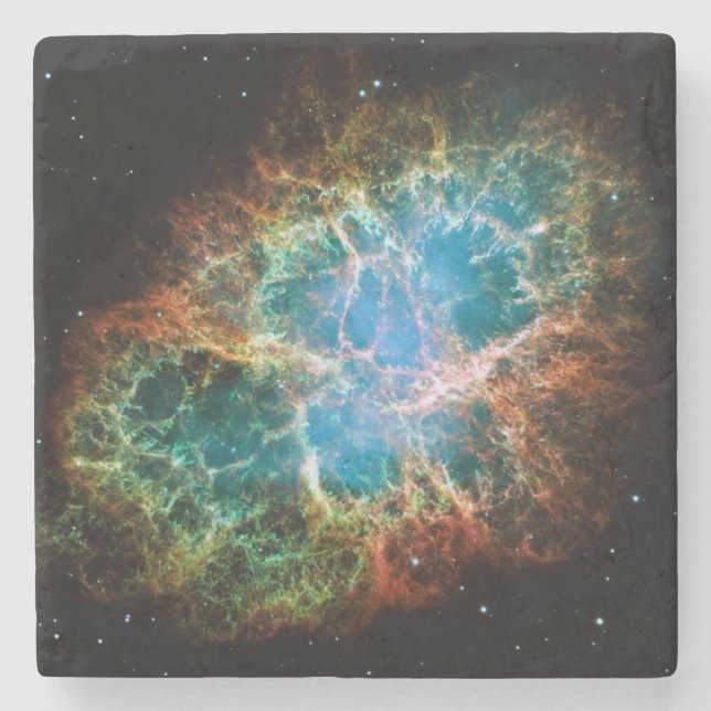 Crab Nebulae Space Astronomy Science Photo Stone Coaster (Front)