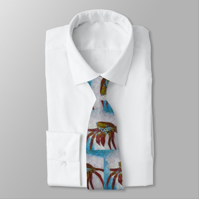Crab Neck Tie (Tied)
