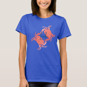 Crab Ocean Beach Sea Creature  T-Shirt