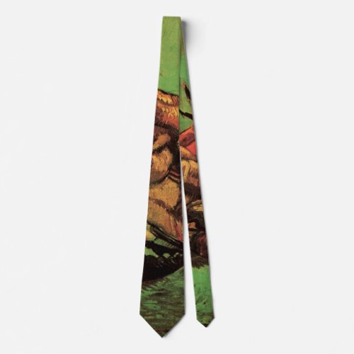 Crab on Its Back by Vincent van Gogh Tie