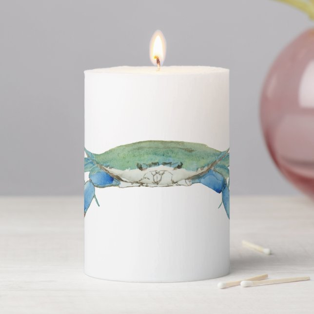 Crab Pillar Candle (In Situ)