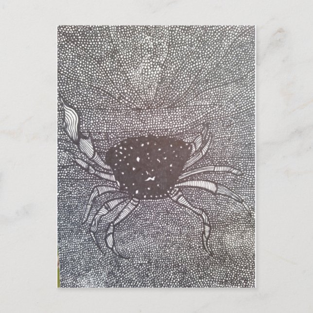 crab postcard (Front)