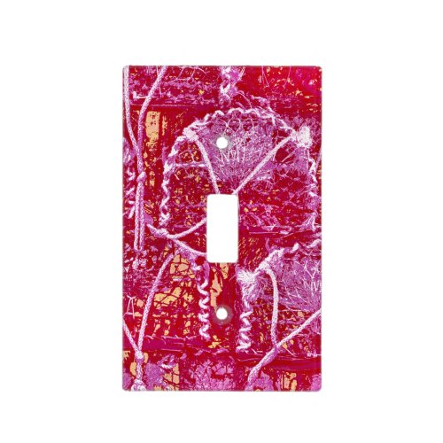 CRAB POTS ABSTRACT LIGHT SWITCH COVER