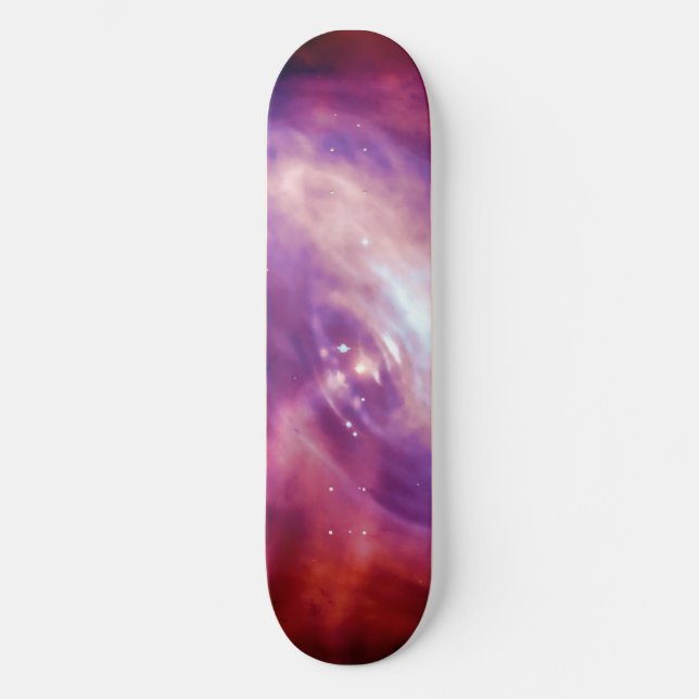 Crab Pulsar Time Lapse - Neutron Star Skateboard (Front)