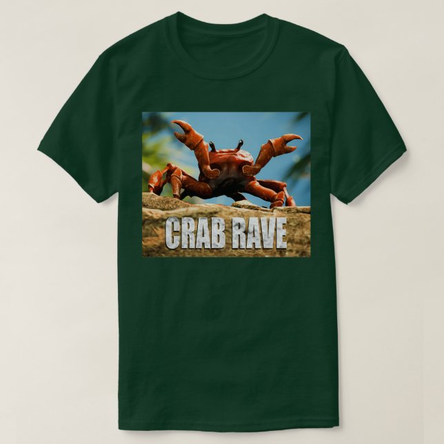 Crab Rave T-Shirt (Design Front)