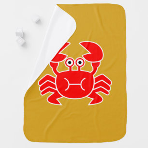 Crab Receiving Blanket