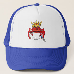 Crab Tropics Ladies Trucker Hat