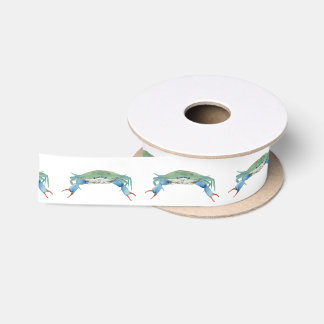 Crab Satin Ribbon