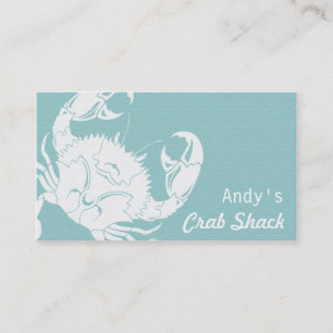 Crab Seafood Business Card