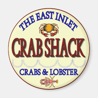 Crab Shack East Inlet Maryland Magnet