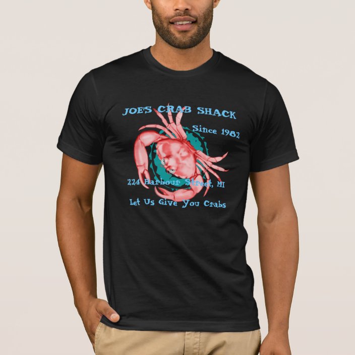 crab shack t shirt