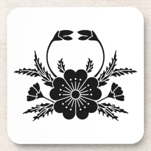 Crab-shaped cherry blossom (EDO) Coaster