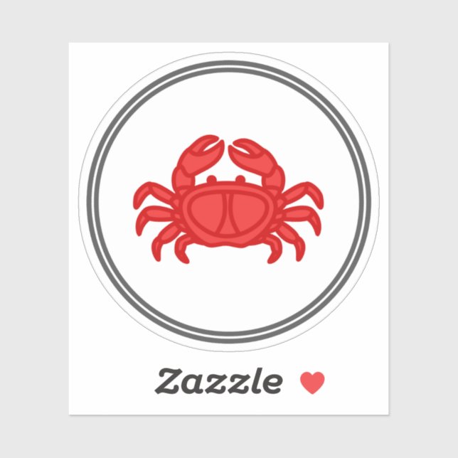 Crab Sticker | Fish Prawn Crab Game Collection (Sheet)