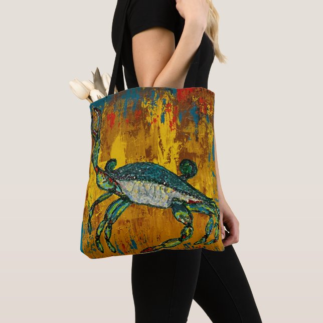 Crab  tote bag (Close Up)