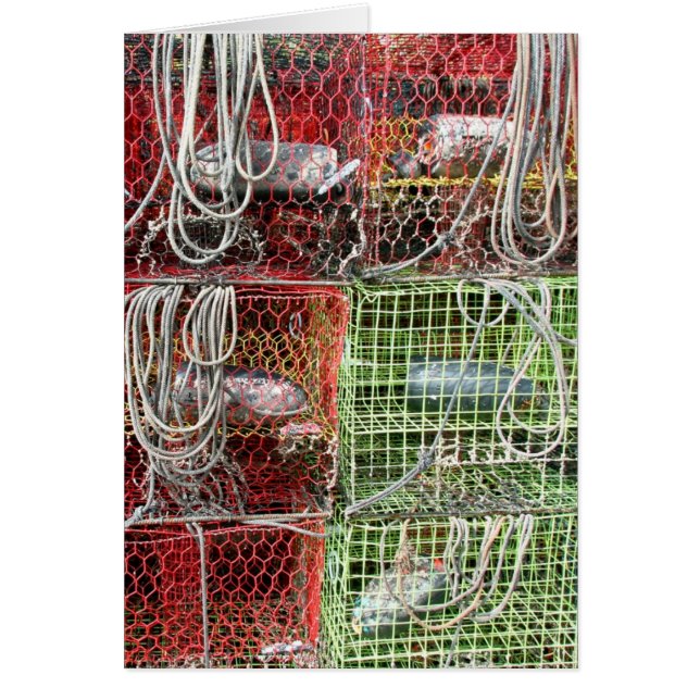 Crab Traps Stacked Cards (Front)