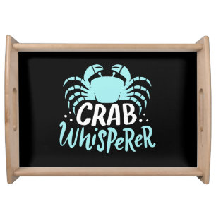 Crab Whisperer Serving Tray