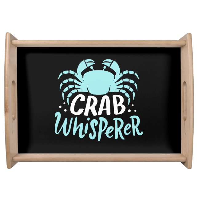 Crab Whisperer Serving Tray (Front)