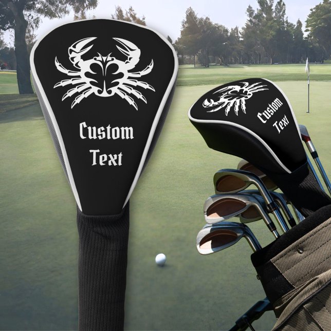 Crab White Golf Head Cover (Creator Uploaded)