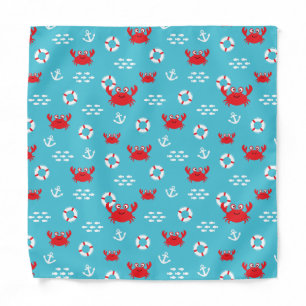 Crab with Lifebuoy Bandana