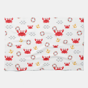 Crab with Lifebuoy Kitchen Towel
