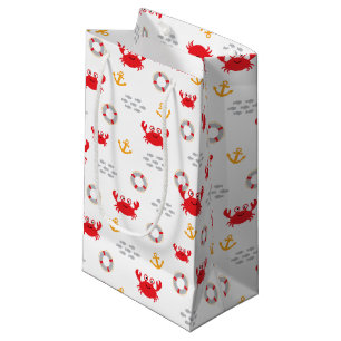 Crab with Lifebuoy Small Gift Bag