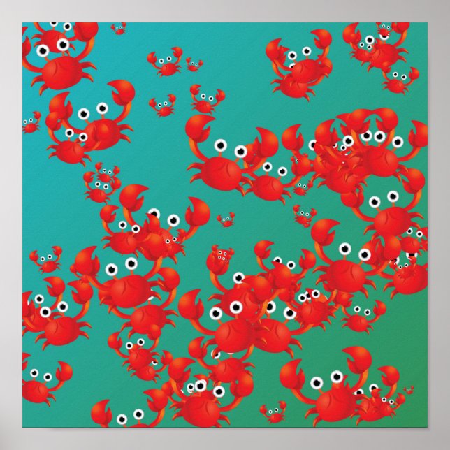 Crab world poster (Front)