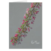 Crabapple Blossoms from Central Park (Front)