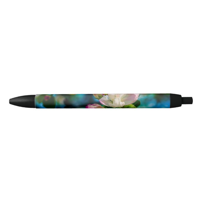 Crabapple flower and buds pen (Front)