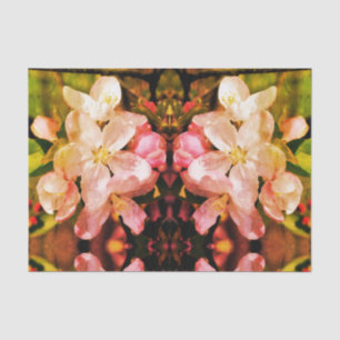 Crabapple Spring Flower Blossoms Shabby Decoupage Tissue Paper