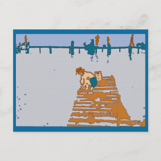 Crabbing Still Life, Fauvism Postcard