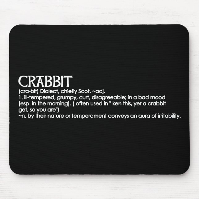 Crabbit Mouse Pad (Front)