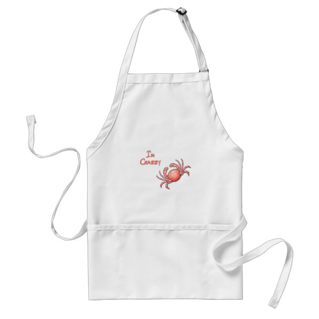 Crabby Adult Apron (Front)