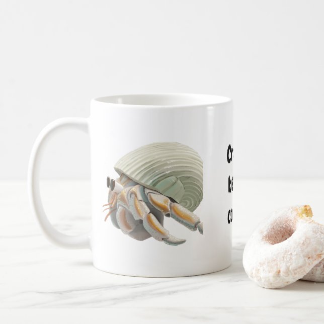 Crabby before coffee cup (With Donut)