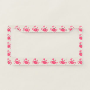 Crabby Crab License Plate Frame