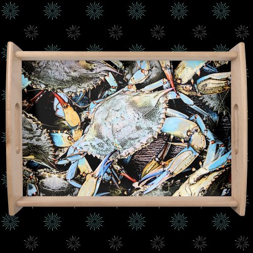 Crabby Crab Melange Serving Tray