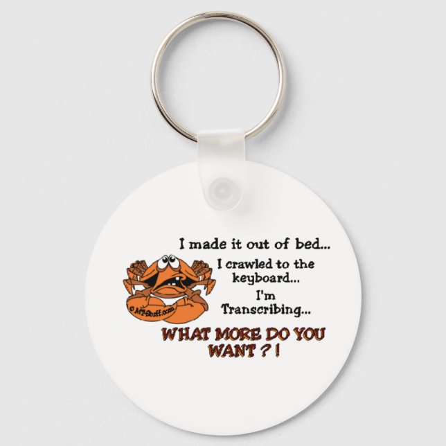 Crabby MT Keychain (Front)