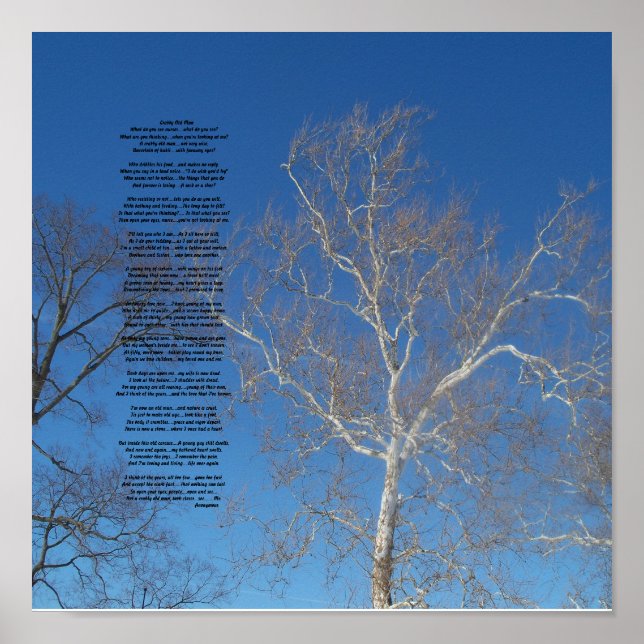 Crabby Old ManWhat do you see nur.... - Customized Poster (Front)