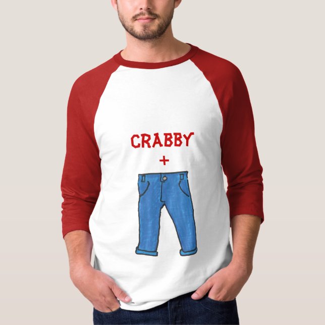 Crabby pants t-shirt (Front)