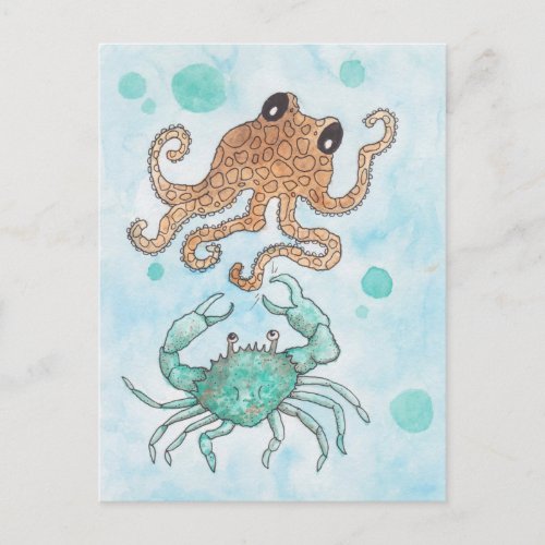 Crabby Postcard
