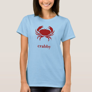 "crabby" t-shirt
