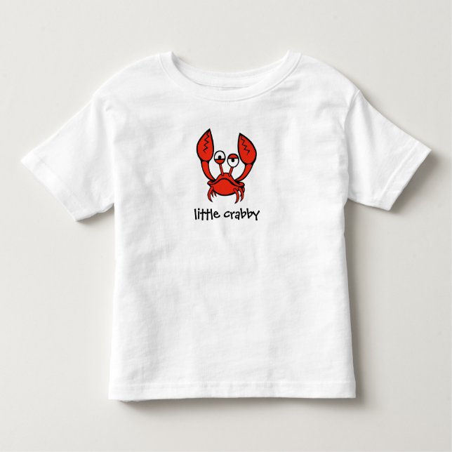 Crabby Toddler T-shirt (Front)