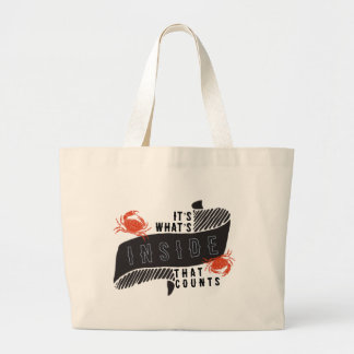 Crabby tote bag