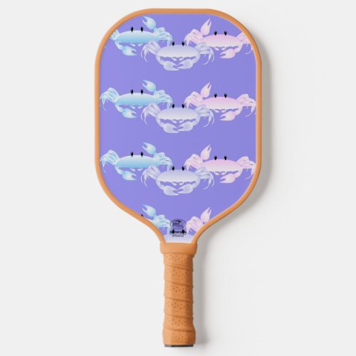 Crabs Casting off Pickleball Paddle
