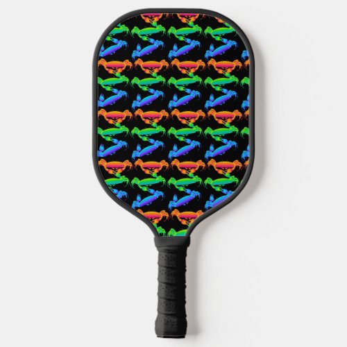 Crabs Hang on Multi Pickleball Paddle